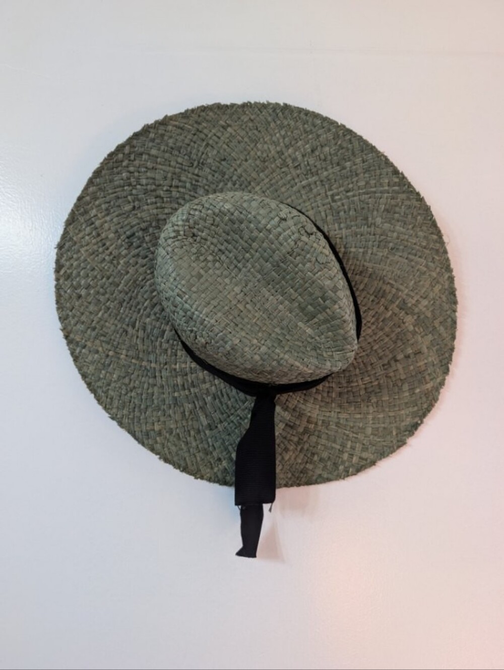 Wyeth Woven Grass‎ Rancher Hat Green OS